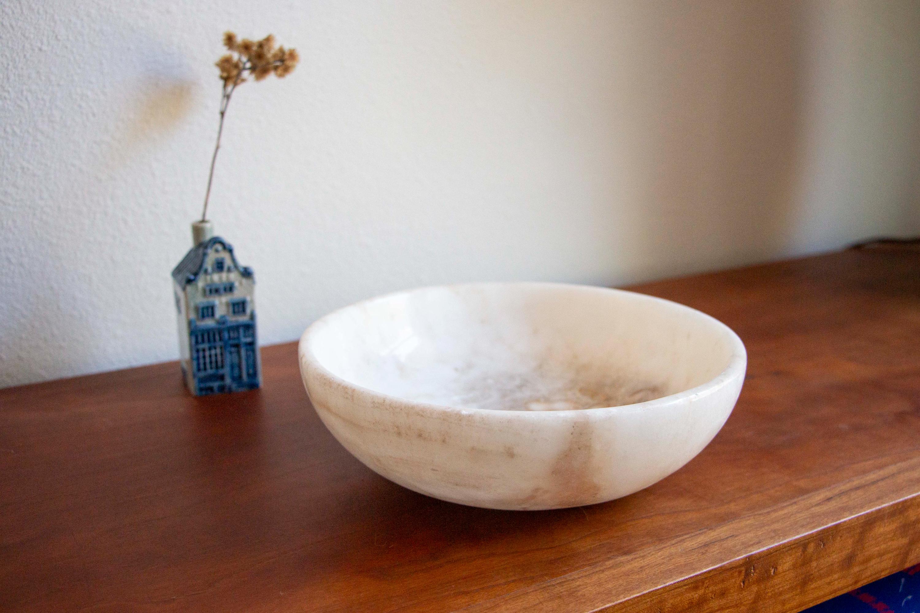 White Onyx Bowl - Etsy