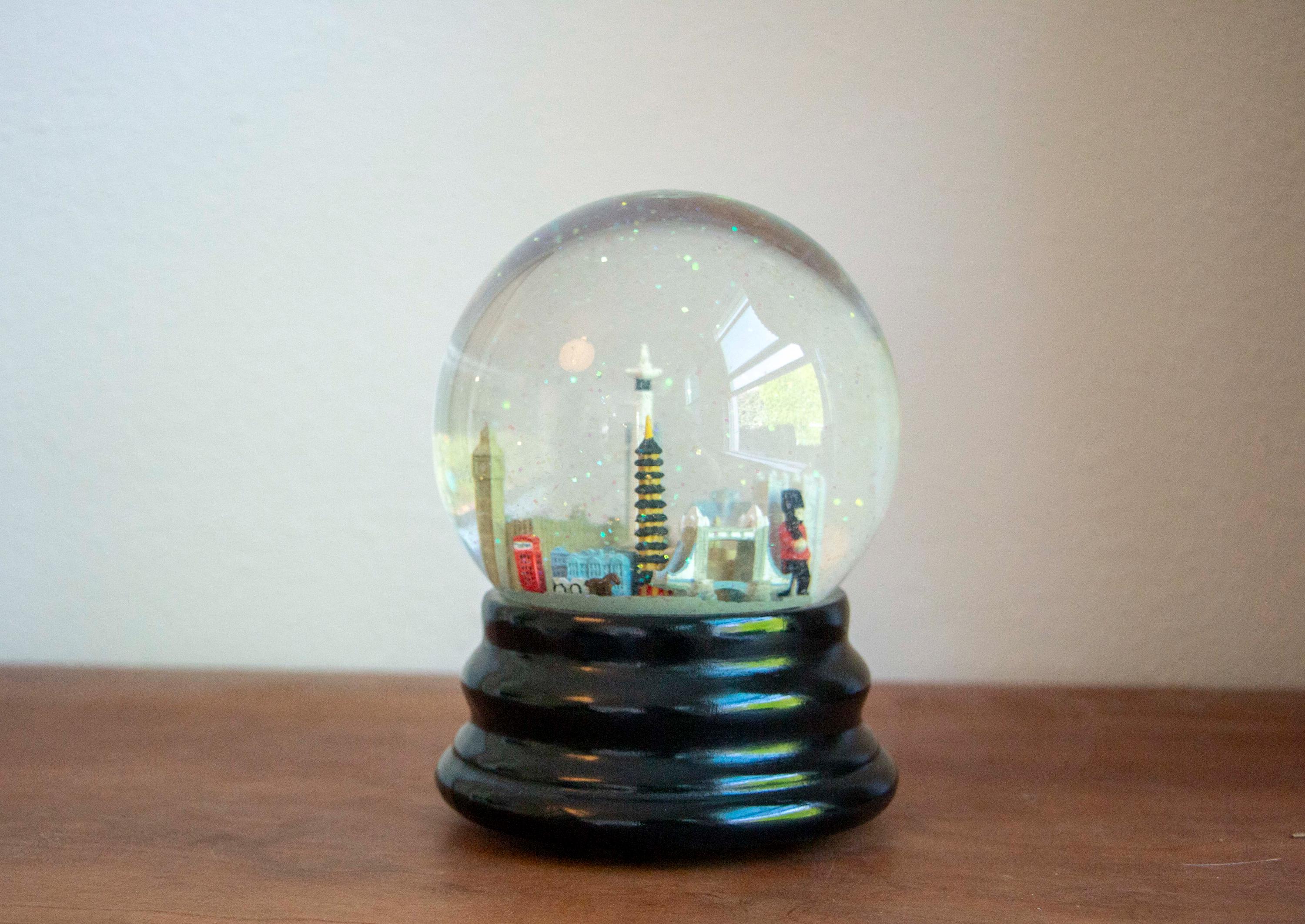 Saks Snow Globe - Etsy