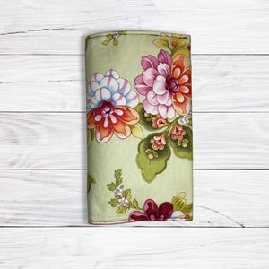 Flowers - Adjustable Book Cover Sleeve, Book Pouch, Book Accessories Fabric  Cover Bible Jacket Paperback Hardcover