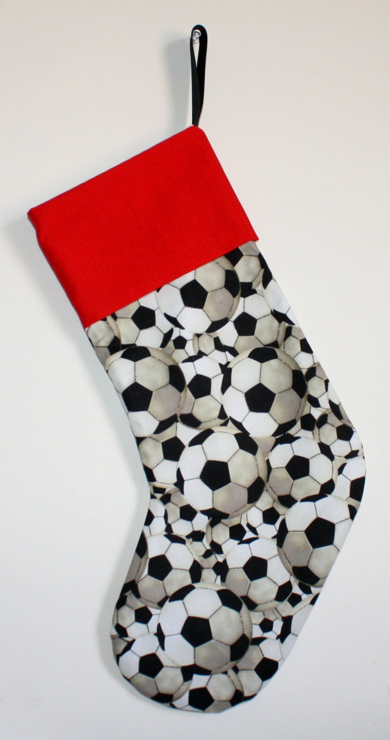 Sports Christmas Stocking Baseball Soccer Basketball Man Etsy
