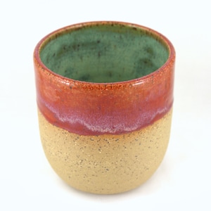 Handmade Tumbler stoneware Pottery Ceramics