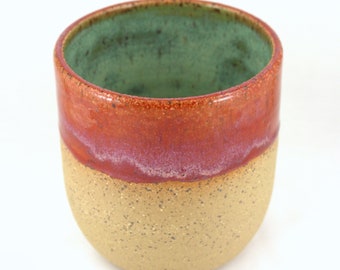 Handmade Tumbler stoneware Pottery Ceramics