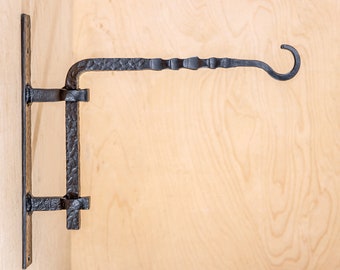 Hand Forged Plant Hanger holds up to 30 lbs (14 kg) weight Indoor Rustic Hook Heavy Duty 30 lbs Wall Mount Hook for Pots and Clothes Storage