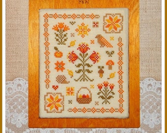 September, Cross Stitch Pattern PDF download