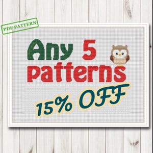 4 Season Tree Cross Stitch Pattern Modern Spring Summer Autumn Winter ...