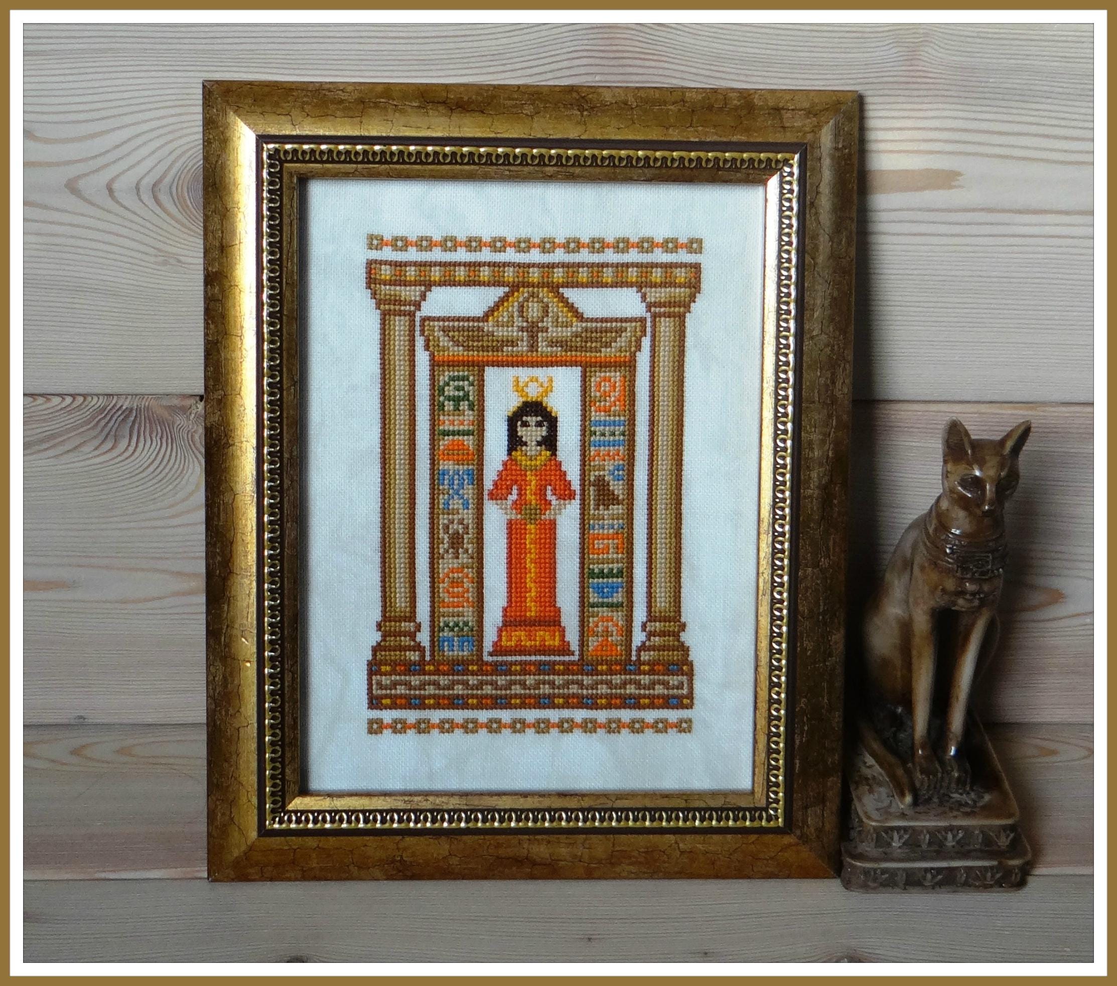 Egypt, Sampler Cross Stitch Pattern PDF download