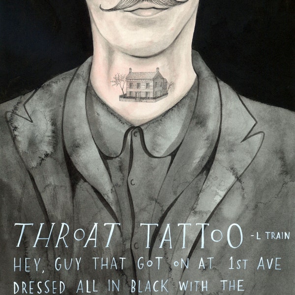 Throat Tattoo