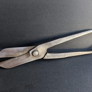 Heavy Duty 8 Inch Tin Snips - Vintage Tools - Made in England
