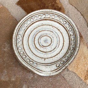Spoon Rest in Cream - Stoneware Ceramic Pottery