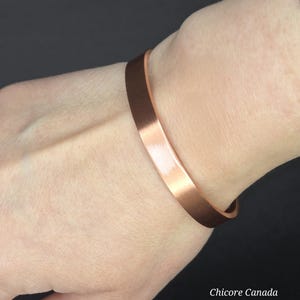 Solid Copper Adjustable Magnetic Bracelet, Copper Magnetic Bracelet, Copper Bracelet for Her and for Him, Pain Relief, Healing Jewelry