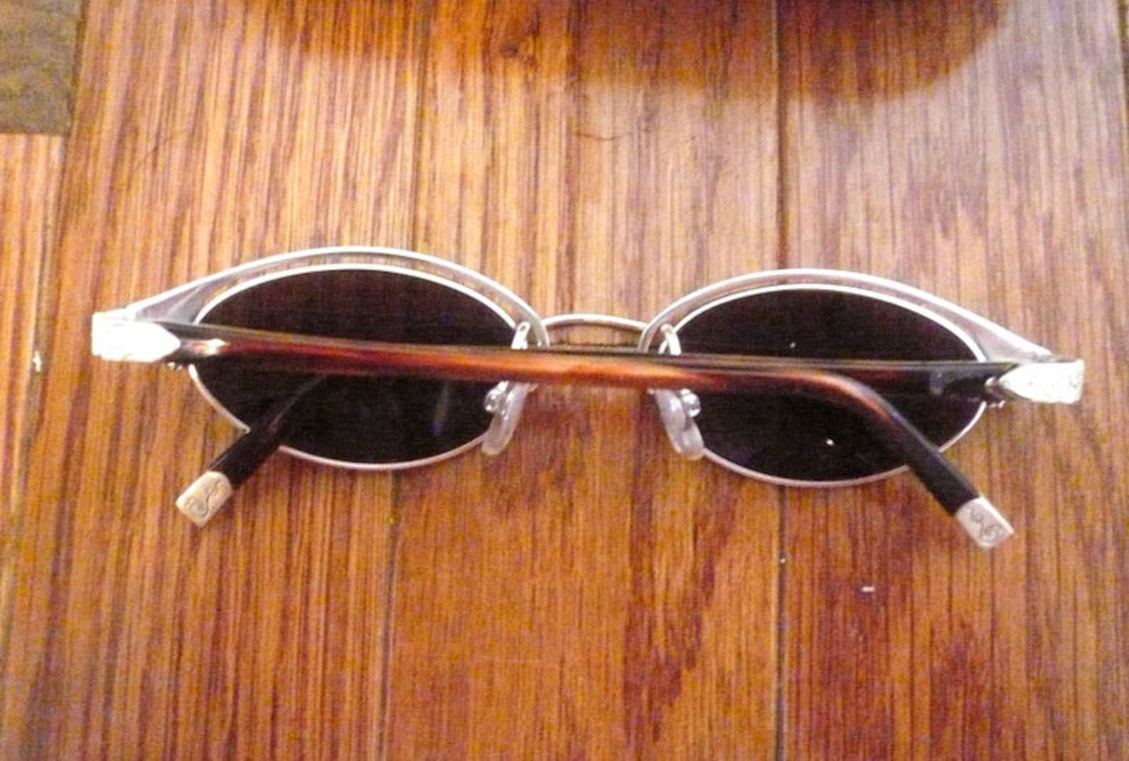 Vintage Sunglasses Brighton Antique Silver Tortoise Shell Etsy