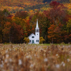 Little White Chapel| Wonalancet | New Hampshire | Glossy Prints | Canvas Prints | Acrylic Prints