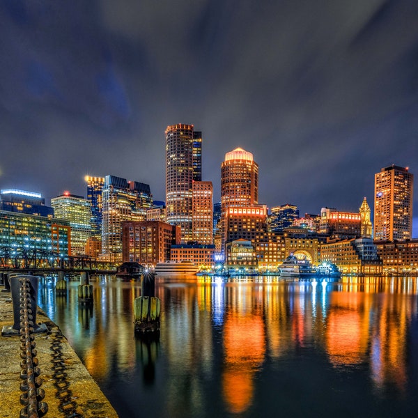 November im Fan Pier Park | Boston | Massachusetts | Drucke | Leinwanddrucke | Acrylglasbilder