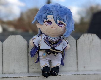 Kamisato Ayato Dress up 8" Plush Doll Soft Stuffed Toy Plushie Anime