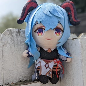 Ganyu Dress up 8&quot; Plush Doll Soft Stuffed Toy Plushie Anime