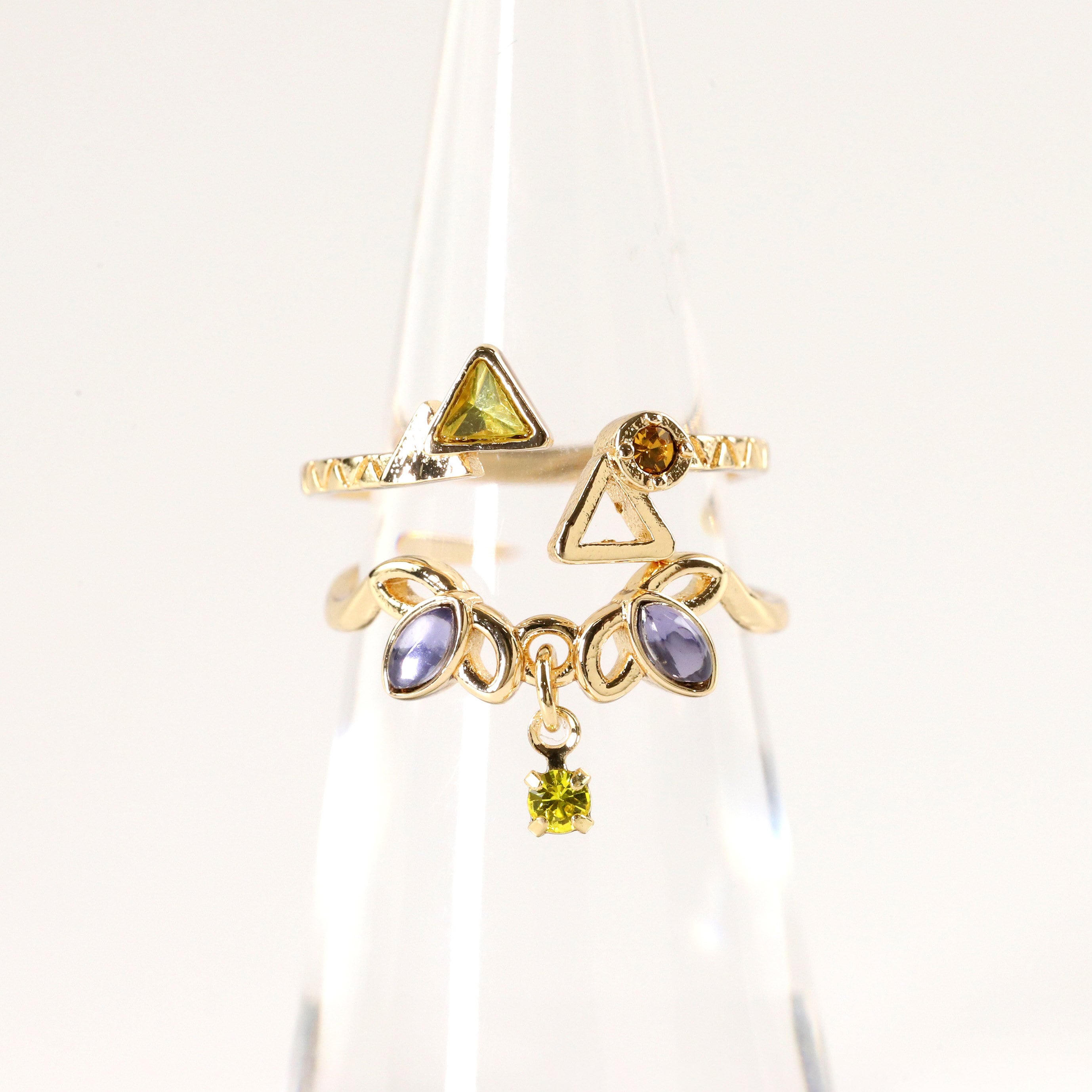 Custom Double Ring Anime Manga Hashira 2 Piece Jewelry - Etsy