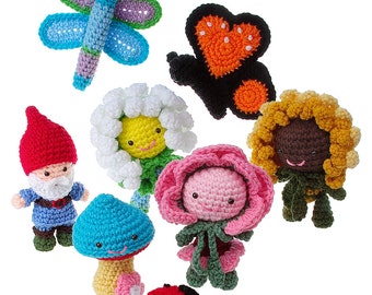 Crochet Amigurumi In the Garden pattern pdf