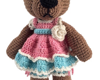 Adelaide crochet amigurumi bear pdf download