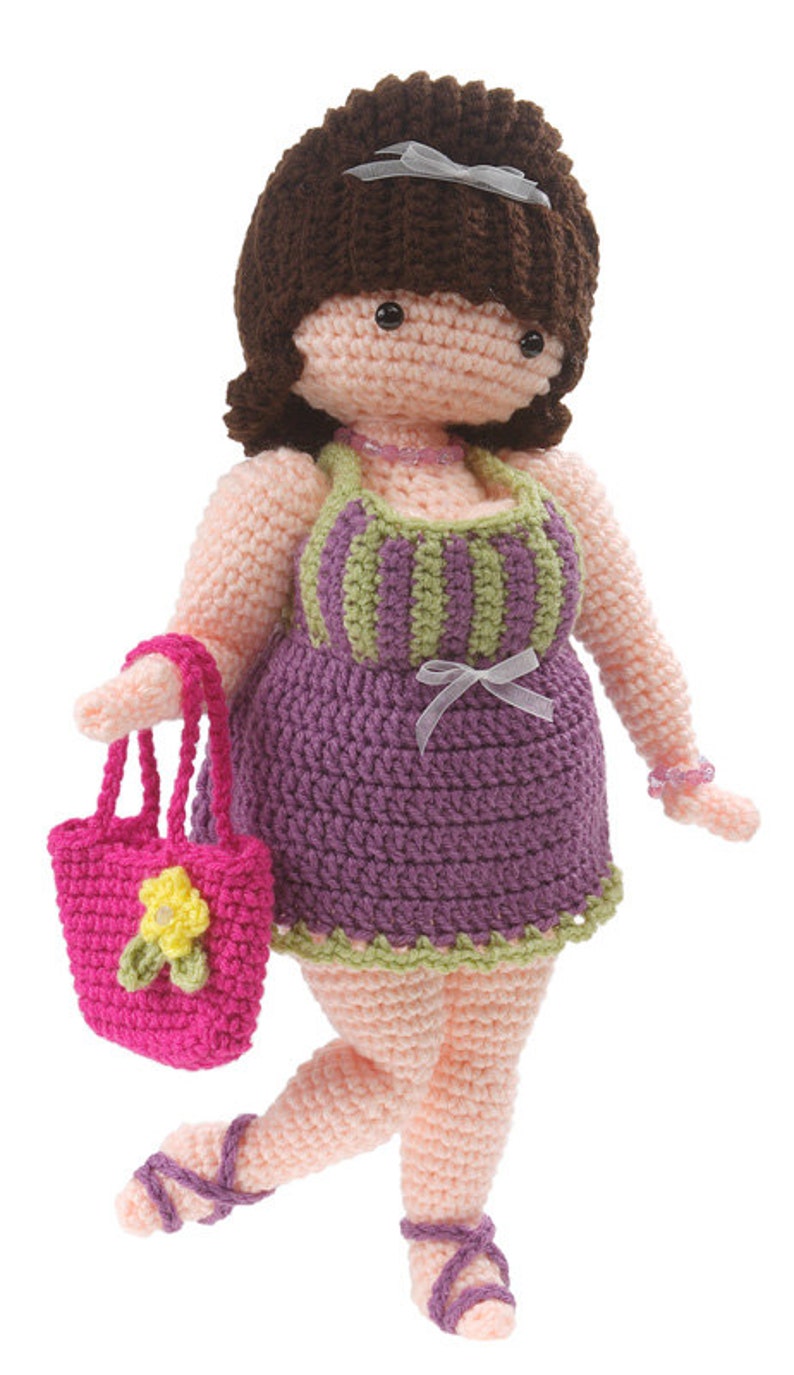 Crochet Suzette Doll pdf Pattern image 1