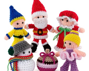 Crochet Happy Holidays Amigurumi pattern pdf