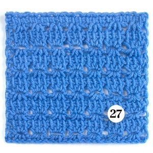 Tunisian Crochet Sampler Afghan pdf Pattern image 2