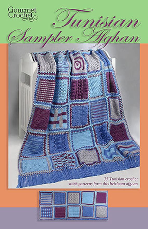 Afghan Pattern Books - Learn Tunisian Crochet in the Round