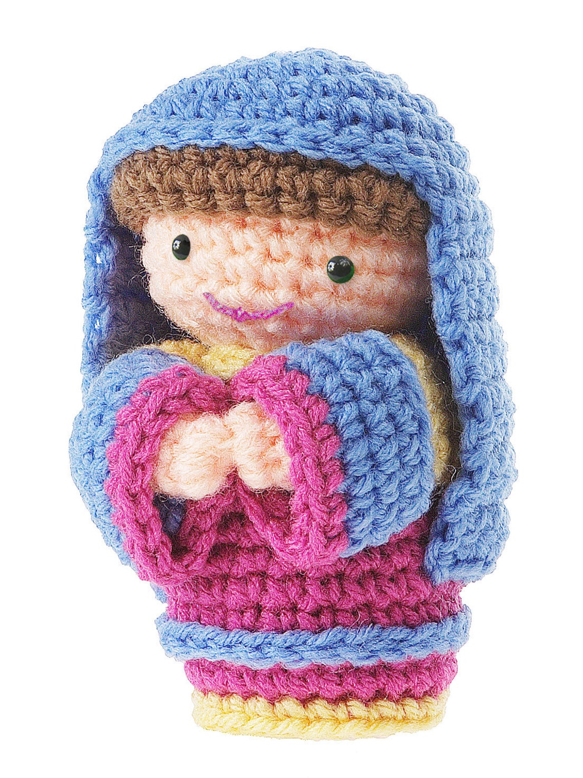 Crochet Amigurumi Christmas Holiday Nativity pdf Pattern Etsy