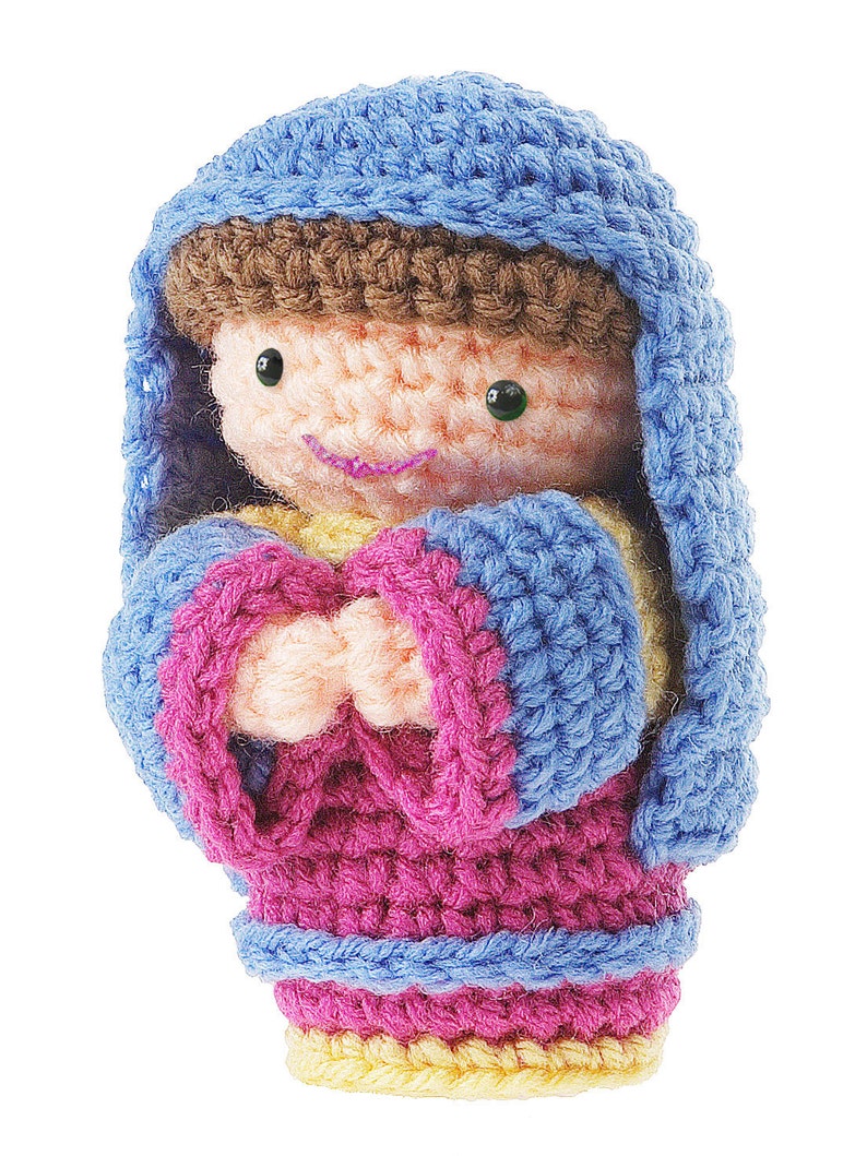 Crochet Amigurumi Christmas Holiday Nativity pdf Pattern image 4