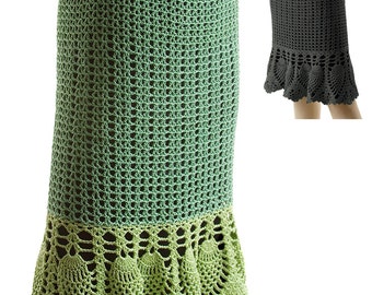 Crochet Olivia Pineapple Skirt Pattern pdf