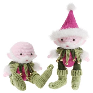 Crochet Magical Santa Elf Amigurumi pdf image 1