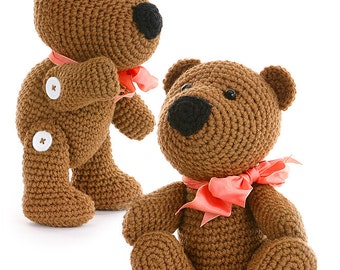 Crochet Madison Teddy Bear pdf Pattern