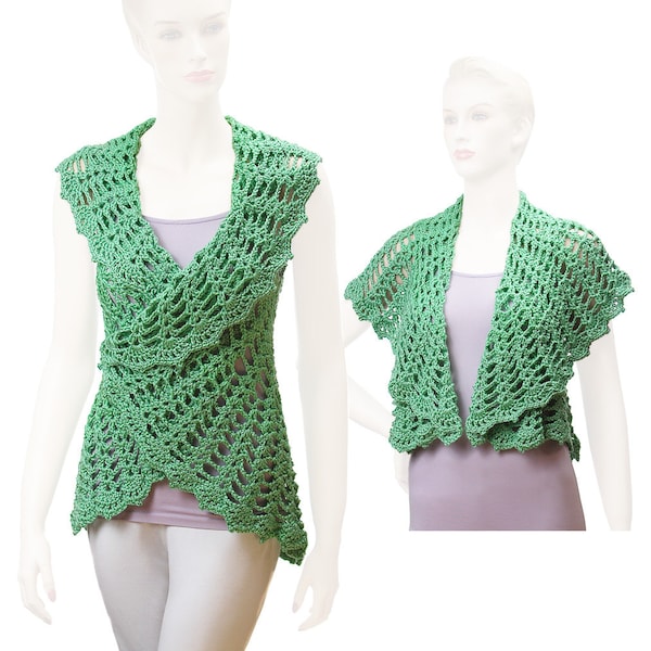 Crochet Uptown Downtown Shrug pattern pdf