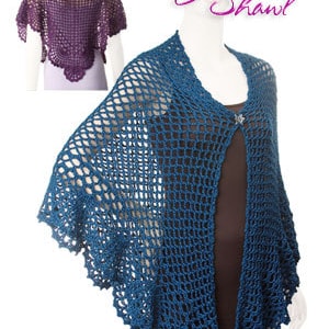 Hazel Shawl Crochet pdf Pattern