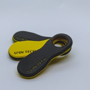 Yellow/Black - Spintech Fidget Flipper Spinning Toy