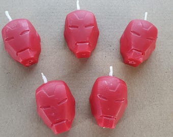 Ironman birthday candles x 5