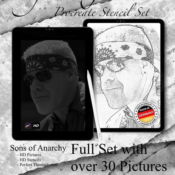 Sons of Anarchy Tattoo Etsy