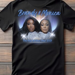 Brandy & Monica - The Boy is Mine Tour tshirt DESIGN