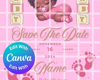 Baby Shower Save The Date Cards