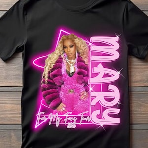 Mary / MJB Concert Tshirt Design (DIGITAL file ONLY)