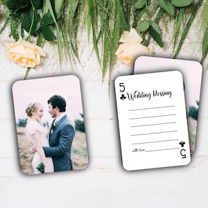 Libro de visitas de boda personalizado RUSH / Libro de visitas / Naipes Libro de visitas / Firma de invitados de boda / Naipes de boda / Libro de visitas alternativo