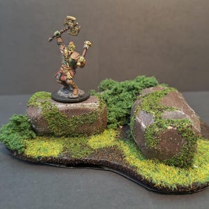 Hand Carved Miniature Terrain | Tabletop Scatter Terrain | Miniature ...