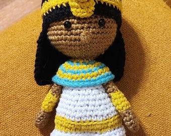 Cleopatra amigurumi doll