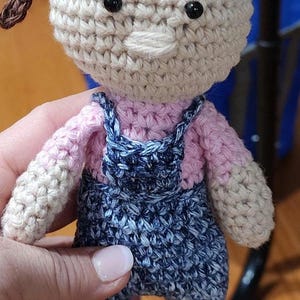 Crocheted Miss Rachel Doll