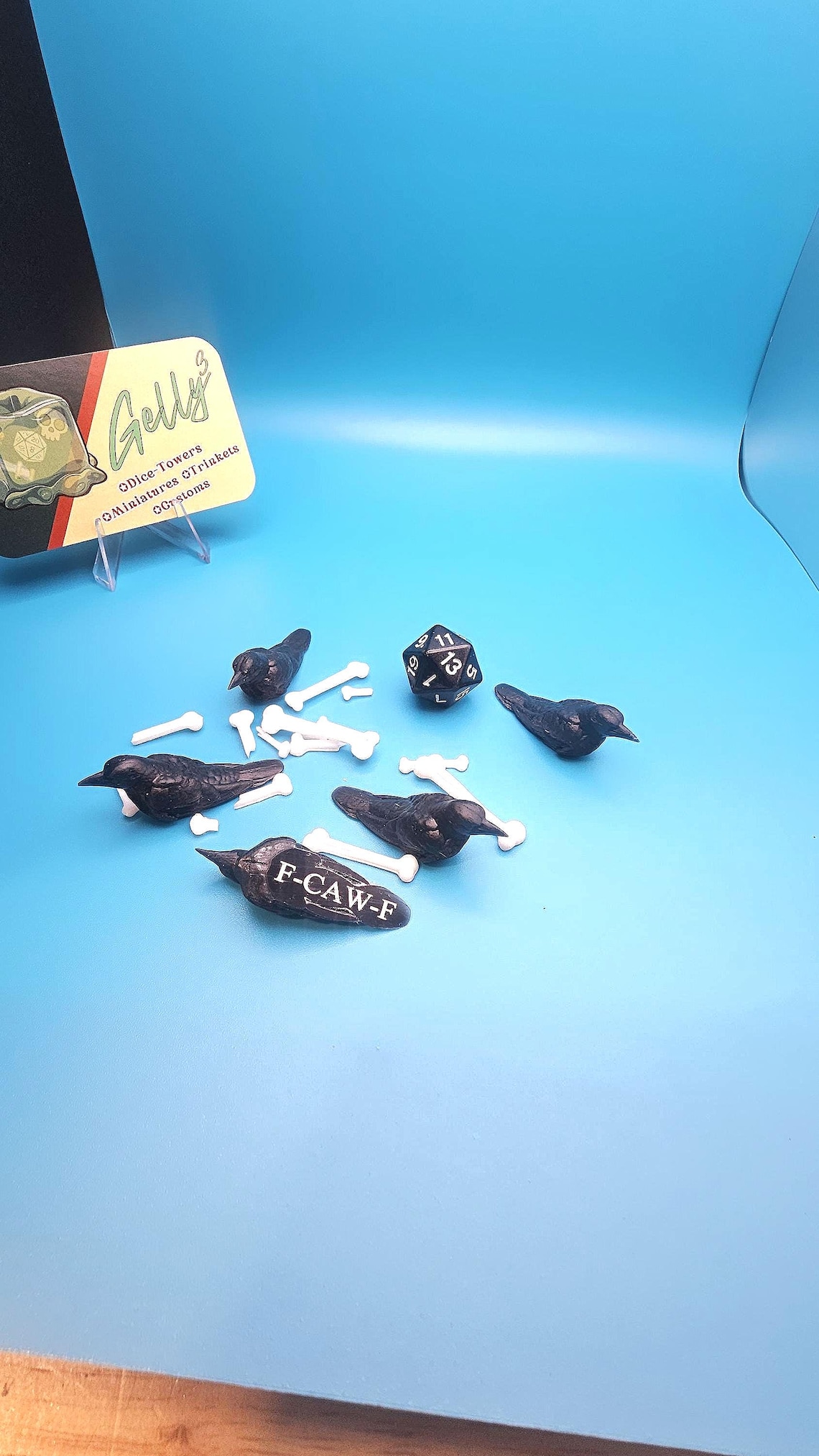 F-CAW-F Tiny Crow for Halloween and Pranks image 1