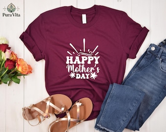 Happy Mother's Day Shirt, Trendy Mom Tee, Special Gift for Mom