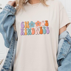 Choose Kindness Teacher T-Shirt, Teacher Appreciation Gift, Back To School, Be Kind School Tee, Elementary Team Teacher Tee, Pre K Teacher
