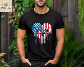 Fighter Jet USA Flag Shirt, 4th Of July Tee, Unisex 250th Years Anniversary Happiness