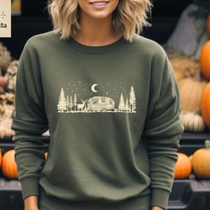 Camping Sweatshirt, Camping Hoodie, Road Trip Sweatshirt, Ethical Clothing, Hiking Hoodie, Adventure Camping Sweatshirt, Outdoor, Nature
