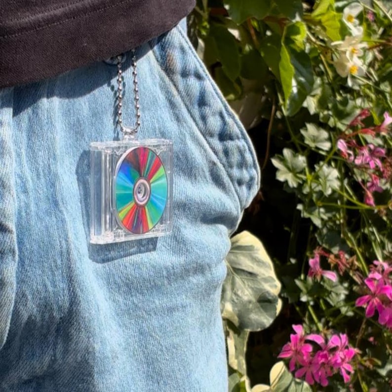 Your Spotify Playlist on a Scannable CD & Clear-case Keychain, NFC Phone Tap-To-Play, Gift a Playlist, Personalized Image/Link, Apple Music image 6