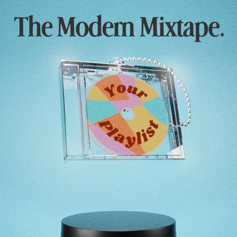Your Spotify Playlist on a Scannable CD & Clear-case Keychain, NFC Phone Tap-To-Play, Gift a Playlist, Personalized Image/Link, Apple Music image 8